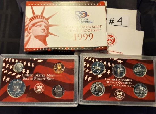 1999 U.S. Mint Silver Proof Set