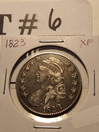 1823 Bust Half Dollar