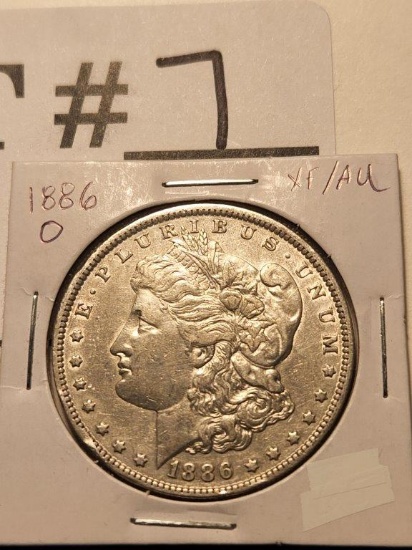 1886 New Orleans Morgan Dollar