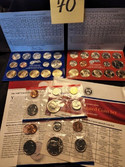 2 U.S. Mint Sets