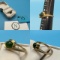 14K Gold Ring with Green Stone