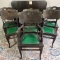 Set of Antique Dining Chairs and Table