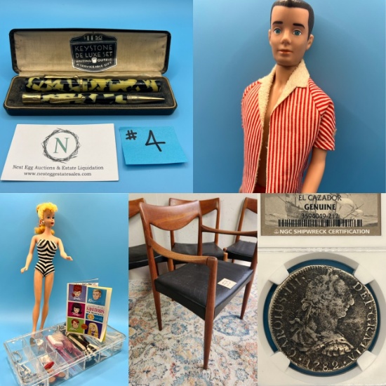 Original Ken & Barbie, Gold/Sterling, Coins