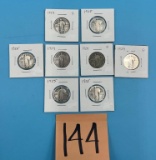 1925 and 1929 Standing Liberty Quarters