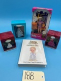 Flashlight Fun Stacie and Pooh, Three Barbie Hallmark Ornaments