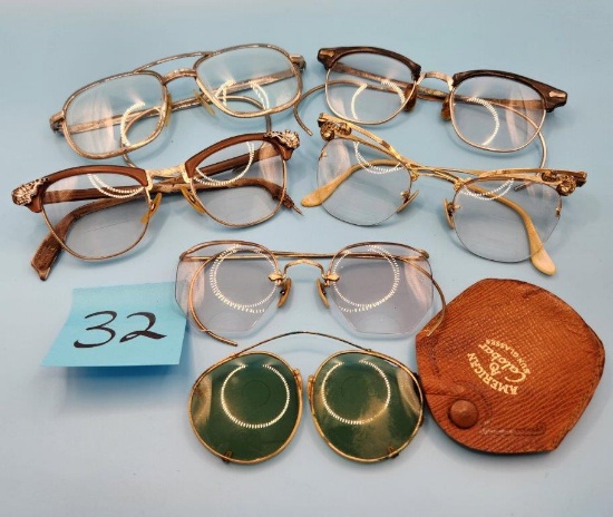 6 Vintage Eyeglasses