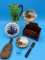 Green Ceramic Pitcher, Wood Wall Box, Whisk Broom, and more