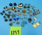 Large Collection of Clip/Screw Back Earrings, and Pins