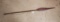 7ft Long Carved Wood Hunting Spear