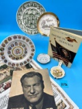 2 Presidents Plates, Cloth Calendar, American Heritage Book and more