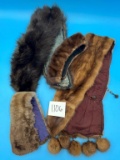 Collection of Fur Collars/ Scarves