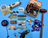 Lighted Magnifying Glass, Pocket Knives, and more