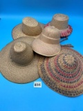 Woven Straw Hat Assortment