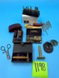 Assorted Men's Razors, X-Acto Knife Set, and more