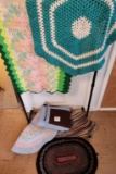 4 Rugs, a Crochet Blanket, and more