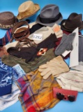 Men's Hats, Neck Ties, Scarves, Gloves, and more