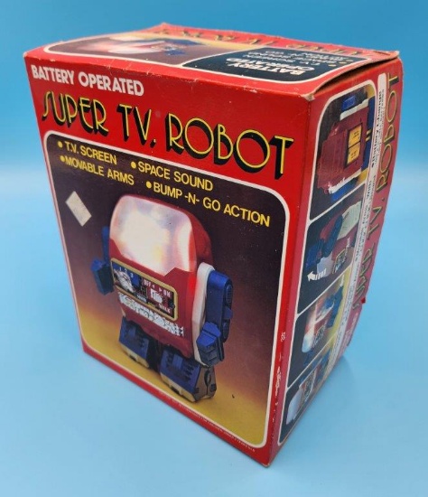 Battery Operated Super TV Robot in box