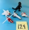 Toy Planes, Space Shuttle and Toy Dinosaur