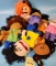 Assorted Yarn Hair Hand Puppets