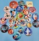 Disney Buttons= Mickey, Star Tours, Little Mermaid, & more