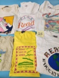 6 Reading Theme T-shirts