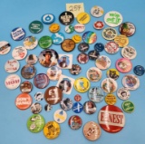 Buttons= ET, Crocodile Dundee, Batman, & more