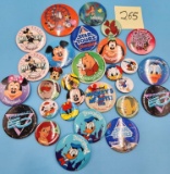 Disney Buttons= Mickey, Star Tours, Little Mermaid, & more