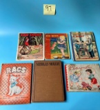 6 Books= Tom Thumb, Bob & Betty's Busy Day, & more