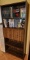 6 Ft Book Shelf with Hinged Desk