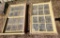 2 Vintage Multi Pane Windows