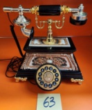 Ornate Push Button Telephone