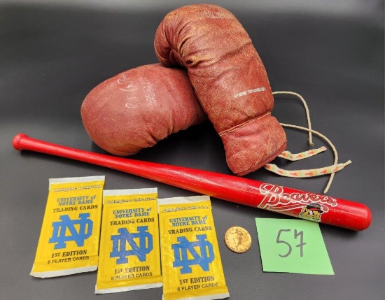 1st Edition University of Notre Dame Trading Cards, and more