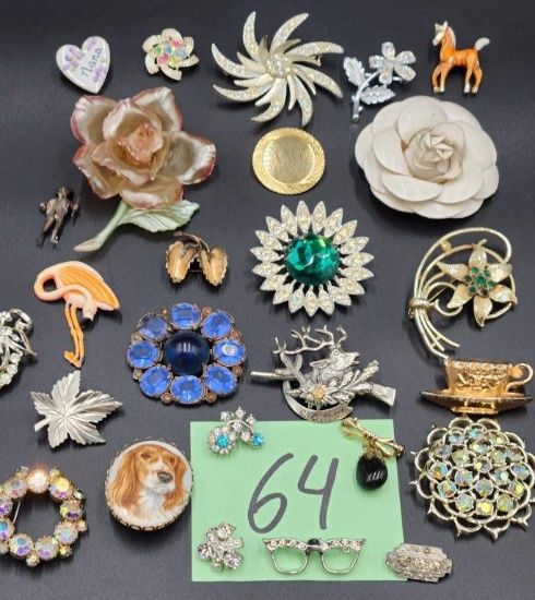 Vintage Brooch/ Pin Collection