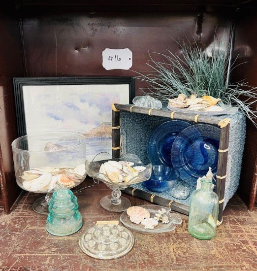 Nautical Collection includes Famed Wall Art, Shells, and more