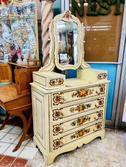 Howland French Provincial style Dresser with Mirror