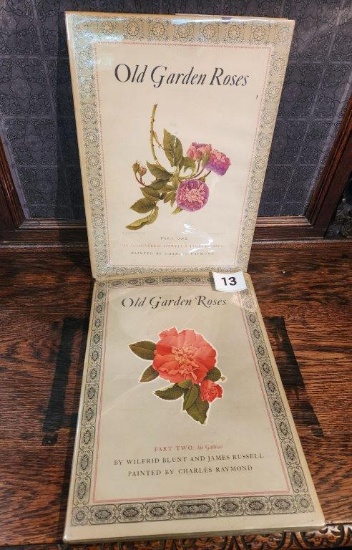 1950s Books Vol 1 and 2 "Old Garden Roses"