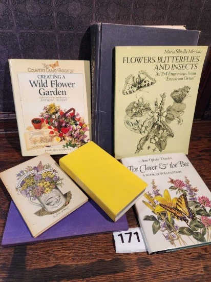 "Creating Wild Flower Garden", 1st ed "Clover and Bee"