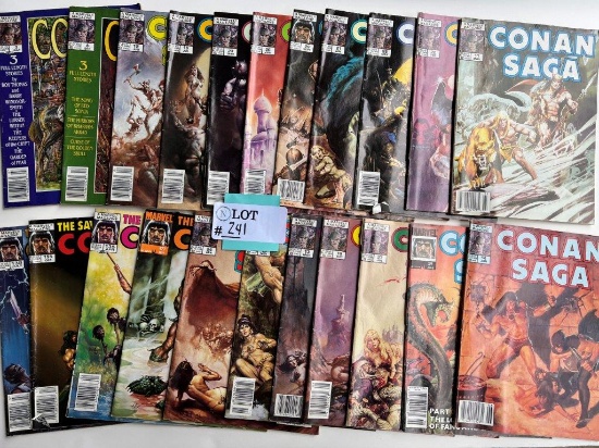 Large Assortment of "Conan" Magazines