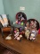 Toy Display Sleigh, Santa Platters, Santa Mugs