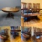 Antique Oak Dining Table and Chairs