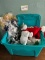 Christmas Decorations Tote Includes Angel,