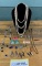 Vintage Multi Strand Pearl Bead Necklace,