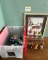 Framed Santa Wall Art, Set Russ 