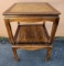 Two Wood Side Tables