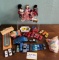Vintage Queen Doll, Scottish Bagpipe Dolls, Toy Cars,