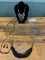Elaborate Beaded Necklaces, Rhinestone Necklaces