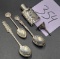 Vintage Sterling Over Glass Perfume Bottle Funnel