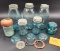 Vintage Collection Of Ball And Atlas Canning Jars