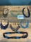Pair Fringe Style Bead Necklaces With Matching Earrings