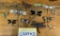 Assorted Vintage Rhinestone And Enamel Dragonfly Pins